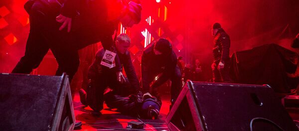 在波兰格但斯克一场音乐会上袭击该市市长帕维尔∙阿达莫维奇的男子被拘留 - 俄罗斯卫星通讯社