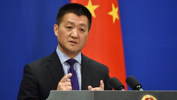 Официальный представитель Министерства иностранных дел Китая Лу Канг - 俄罗斯卫星通讯社