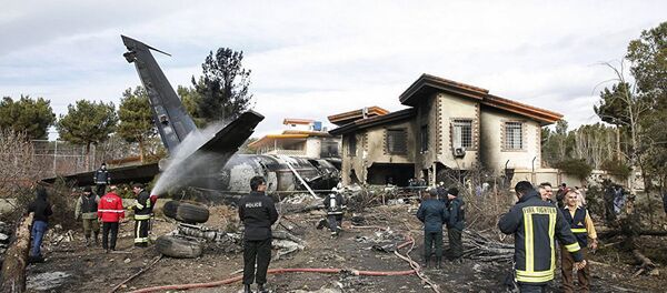 伊朗德黑兰附近失事飞机上仅有一人生还 - 俄罗斯卫星通讯社