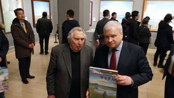 俄驻华大使：俄中建交70周年之际将举办多场画展 - 俄罗斯卫星通讯社