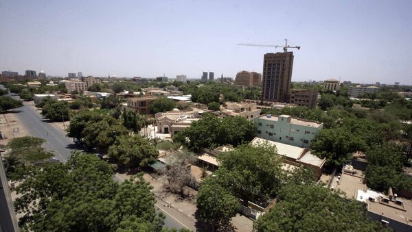 Вид на столицу Судана Хартум - 俄罗斯卫星通讯社
