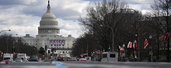 Вид на Капитолий в Вашингтоне. - 俄罗斯卫星通讯社