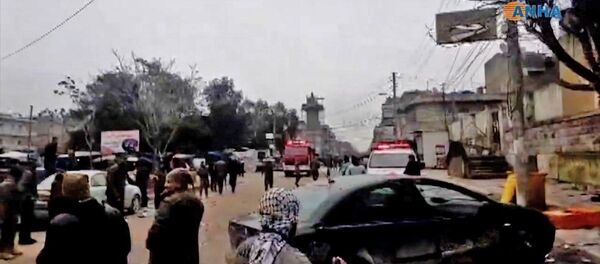 叙利亚曼比季 - 俄罗斯卫星通讯社