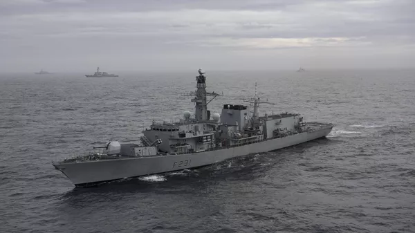 英國皇家海軍護衛艦阿吉爾號 - 俄羅斯衛星通訊社