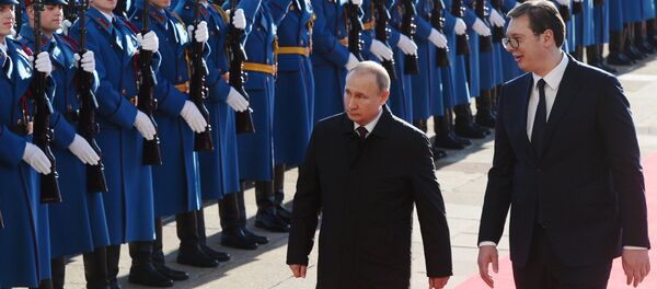 普京：俄羅斯將繼續協助塞爾維亞強化國防力量 - 俄羅斯衛星通訊社