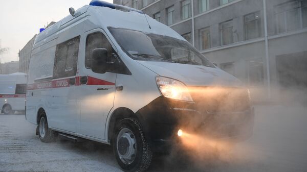 Машины скорой помощи в Новосибирске, Россия - 俄罗斯卫星通讯社