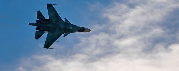 Многофункциональный истребитель-бомбардировщик Су-34 Многофункциональный истребитель-бомбардировщик Су-34 - 俄羅斯衛星通訊社