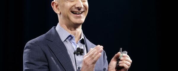 全球首富亚马逊公司首席执行官杰夫·贝索斯 - 俄罗斯卫星通讯社