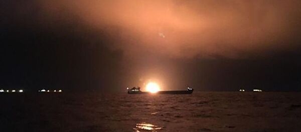 黑海上船隻火災的傷者因惡劣天氣而無法送至港口 - 俄羅斯衛星通訊社