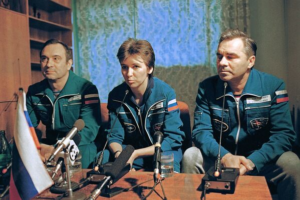 女宇航員在太空逗留的紀錄歸康達可娃所有。 - 俄羅斯衛星通訊社