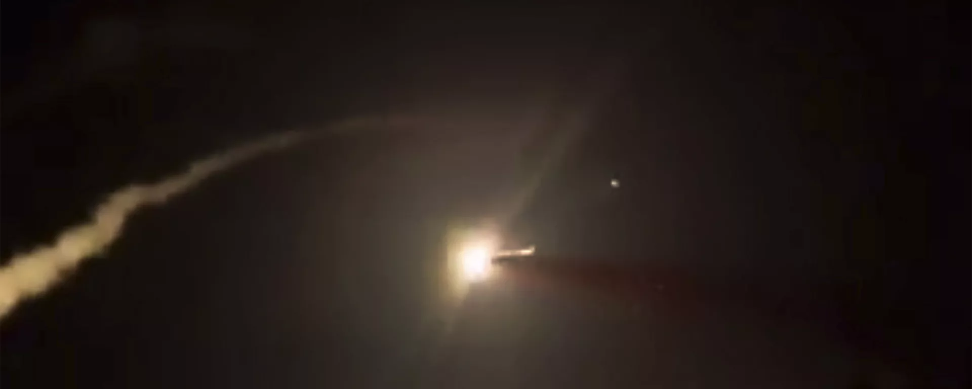 敘利亞防空部隊反擊對大馬士革的空襲（資料圖片） - 俄羅斯衛星通訊社, 1920, 07.06.2022