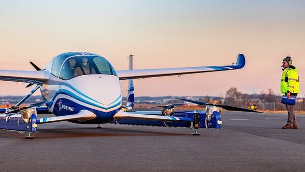 波音自动驾驶飞机首次进行城市飞行测试 - 俄罗斯卫星通讯社