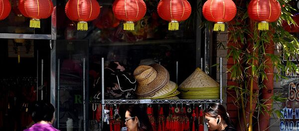 俄罗斯学生向中国学生发出礼物祝贺春节 - 俄罗斯卫星通讯社