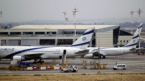 以色列航空公司一架飛機因發動機冒煙迫降加拿大 - 俄羅斯衛星通訊社