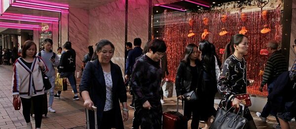 中国游客出境游购物支出比例下降 - 俄罗斯卫星通讯社