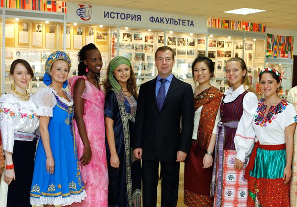 俄罗斯外国学生的学习日常 - 俄罗斯卫星通讯社