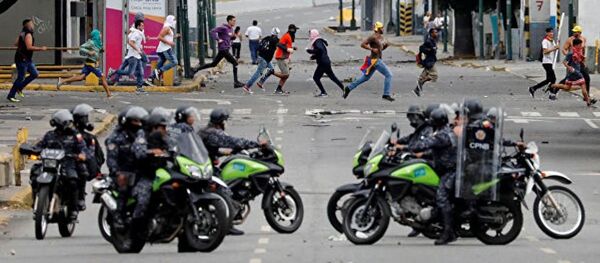 聯合國人權高專代表：委內瑞拉抗議活動已導致至少40人死亡 - 俄羅斯衛星通訊社