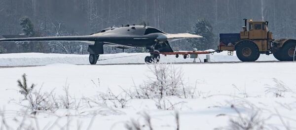 Предполагаемое фото БПЛА Охотник  - 俄羅斯衛星通訊社