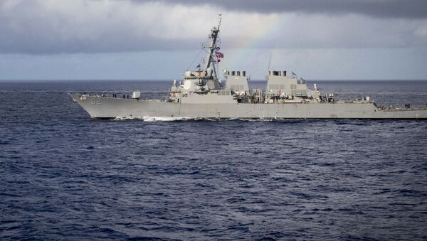 8个月来第5次! 美国两艘军舰被曝穿越台湾海峡 - 俄罗斯卫星通讯社
