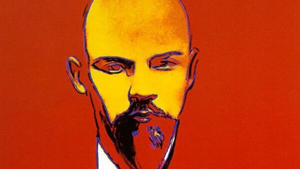 藝術家沃霍爾創作的列寧肖像畫在倫敦拍賣會上被拍賣 - 俄羅斯衛星通訊社