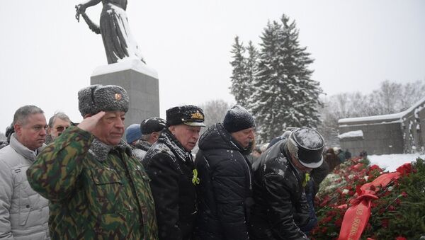 圣彼得堡举行纪念列宁格勒保卫战死难者活动 - 俄罗斯卫星通讯社