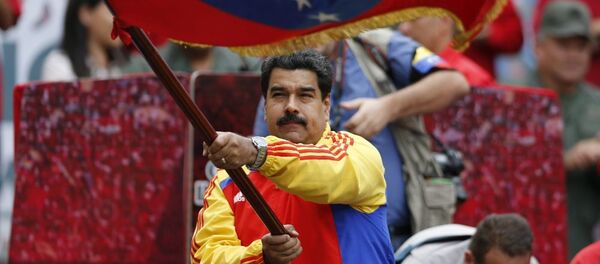 美國數十人走上街頭支持委內瑞拉總統馬杜羅 美國數十人走上街頭支持委內瑞拉總統馬杜羅 - 俄羅斯衛星通訊社