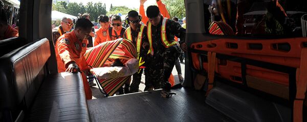 Скорая помощь на Филиппинах. Скорая помощь на Филиппинах. - 俄罗斯卫星通讯社