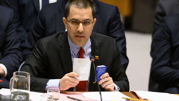 委内瑞拉外长：不会向俄提出供应武器的要求 - 俄罗斯卫星通讯社