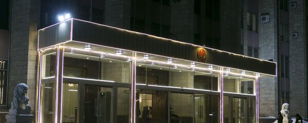  Посольство Китая в России. - 俄罗斯卫星通讯社