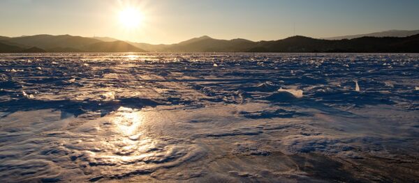 Закат на озере Байкал - 俄罗斯卫星通讯社