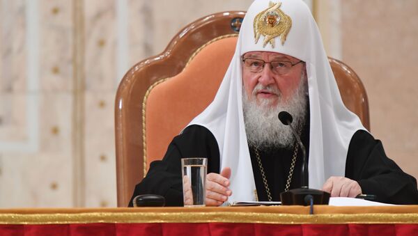 基里尔宗主教：乌克兰的分裂和暴力违背上帝的意志 - 俄罗斯卫星通讯社