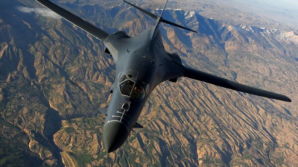 美国向日本三泽基地调遣数架B-1B“枪骑兵”轰炸机 - 俄罗斯卫星通讯社