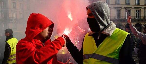 Всеобщая забастовка во Франции - 俄罗斯卫星通讯社