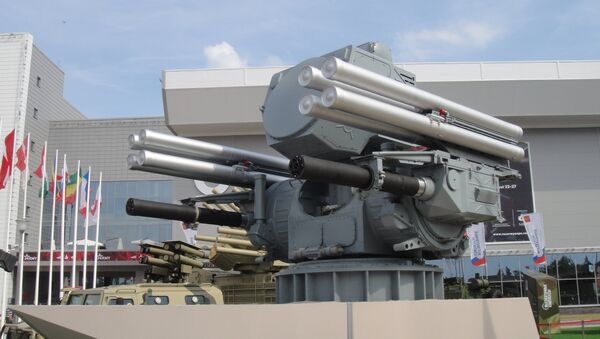 俄罗斯“铠甲-МЕ”舰载防空导弹和高射炮综合系统：首次在国外亮相 - 俄罗斯卫星通讯社