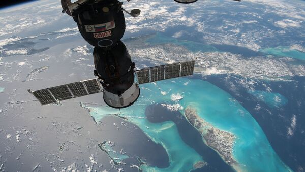 Вид на Багамы с МКС - 俄罗斯卫星通讯社