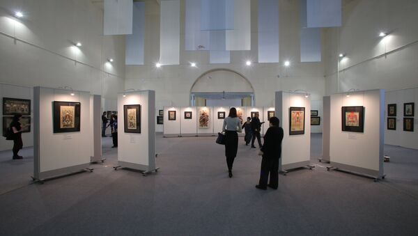 莫斯科東方博物館“中國年畫展”開幕 - 俄羅斯衛星通訊社