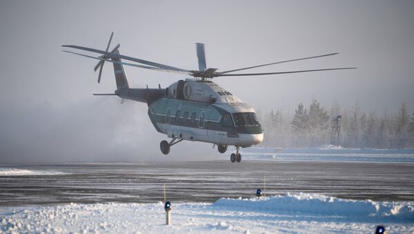Испытания вертолета Ми-38 в условиях экстремальных морозов в Якутии  - 俄羅斯衛星通訊社