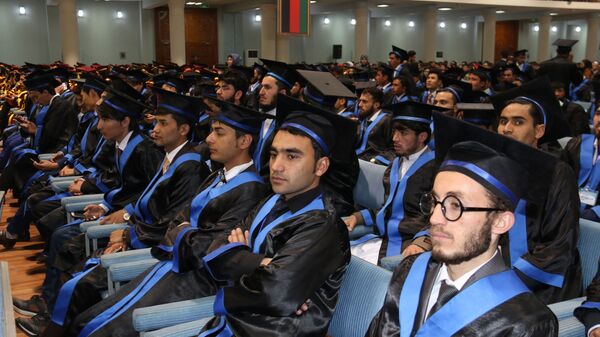Торжественная церемония по случаю окончания университета в Кабуле - 俄羅斯衛星通訊社