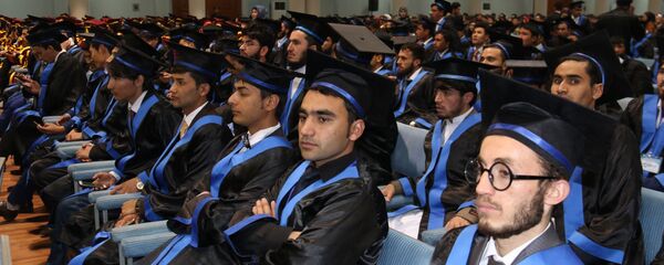 Торжественная церемония по случаю окончания университета в Кабуле - 俄罗斯卫星通讯社