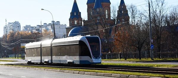 莫斯科电车 - 俄罗斯卫星通讯社