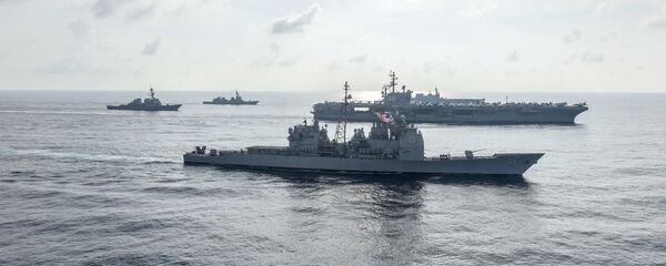 中国外交部：中方强烈不满两艘美国军舰11日擅进南沙群岛海域 - 俄罗斯卫星通讯社