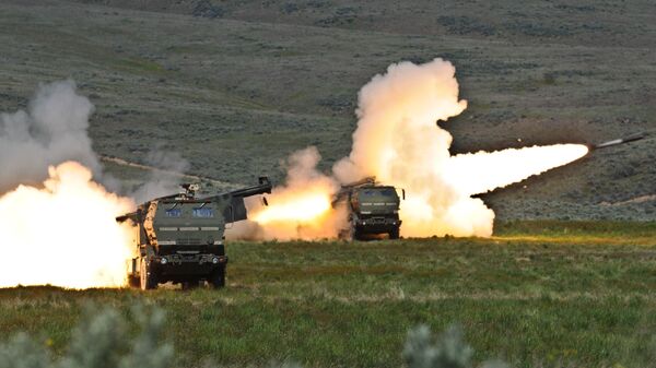 俄外长：英美向乌克兰提供齐射火箭炮的计划充满风险 - 俄罗斯卫星通讯社
