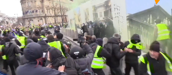 巴黎“黄背心”抗议活动 巴黎“黄背心”抗议活动 - 俄罗斯卫星通讯社