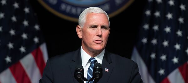 Вице-президент США Майкл Пенс в Вашингтоне - 俄罗斯卫星通讯社