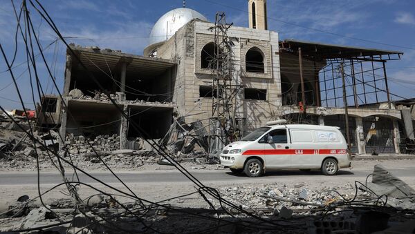 敘利亞救護車 - 俄羅斯衛星通訊社