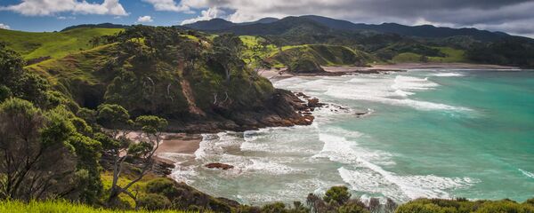 Живописная бухта в Новой Зеландии - 俄罗斯卫星通讯社