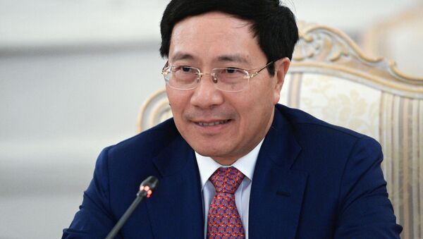 越南副总理兼外长范平明（图片资料） - 俄罗斯卫星通讯社