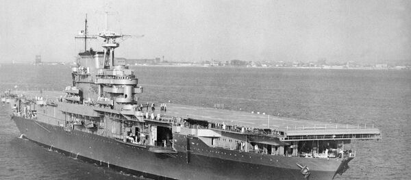 探险队发现了一艘77年前沉没的美国航母 - 俄罗斯卫星通讯社