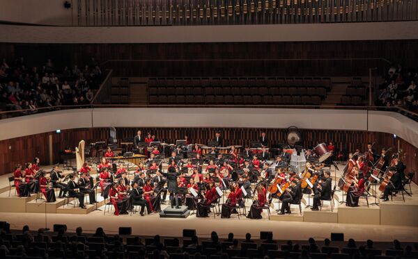 中国音乐家在“扎里亚季耶”音乐厅 中国音乐家在“扎里亚季耶”音乐厅 - 俄罗斯卫星通讯社