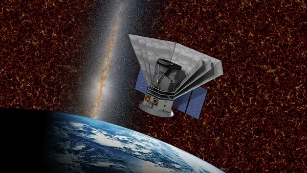 Так художник представил себе зонд SPHEREx, изучающий ранние эпохи жизни Вселенной - 俄羅斯衛星通訊社